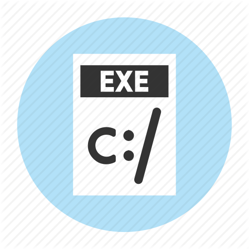 Document, Exe, Extension, File, Filetype, Format, Type Icon