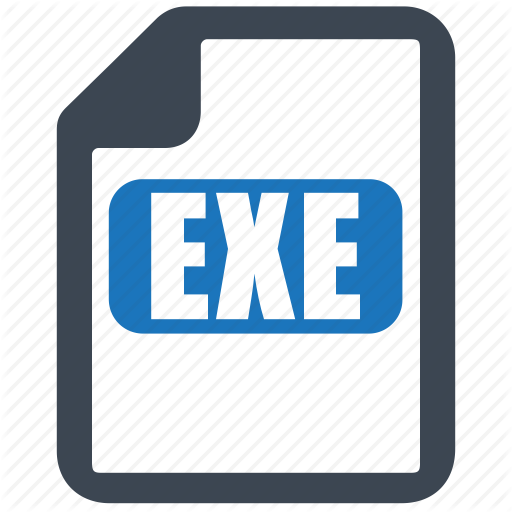 Exe, File, Format Icon