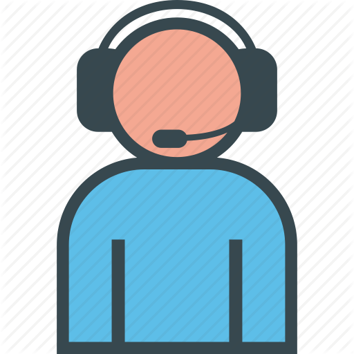 Call, Center, Executive, Inbound, Outbound, Service Icon