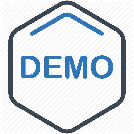 Demo, Demonstration, Exhibition Icon