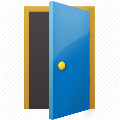 Open Door, Exit Icon