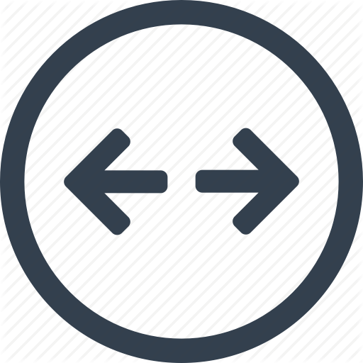 Arrow, Circle, Direction, Expand Icon