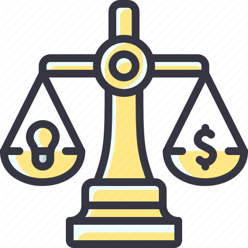 Expense, Money, Scale, Time, Weigh Icon