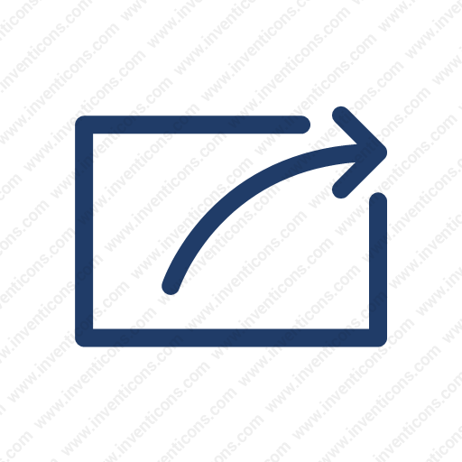 Download Arrow,social,export,file,share Icon Inventicons