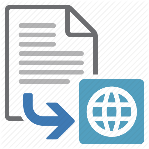 Convert, Document, Export, File, Html, Processing, Word Icon