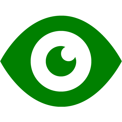 Green Eye Icon