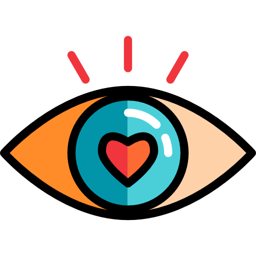 Romance, Attractive, Seo And Web, Love, Eye Icon