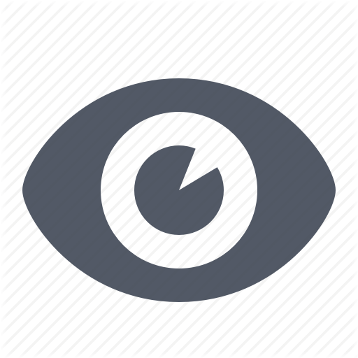 Eye, Eyeball, Retina, See, View Icon