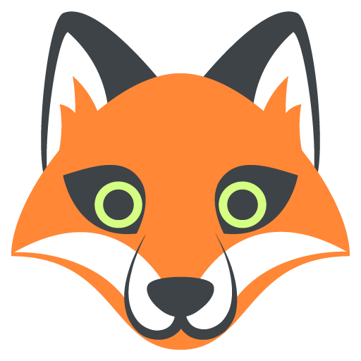 Fox Face Emoji Vector Icon Free Download Vector Logos Art