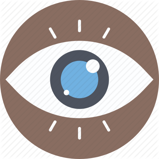 Eye, Human Eye, Monitoring, Vision Eyeball Icon