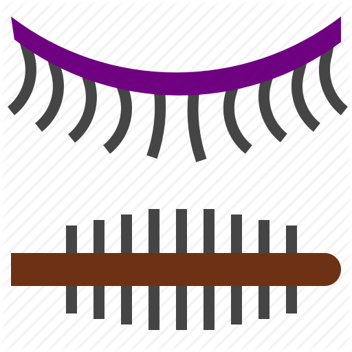 Eyelash, Mascara Icon