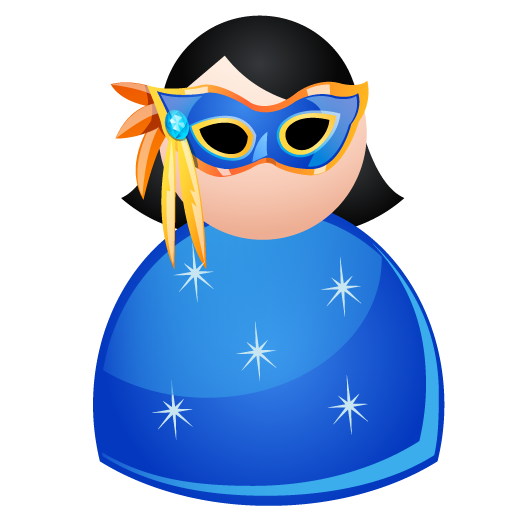 Mask Woman Icon Magic People Iconset Dapino