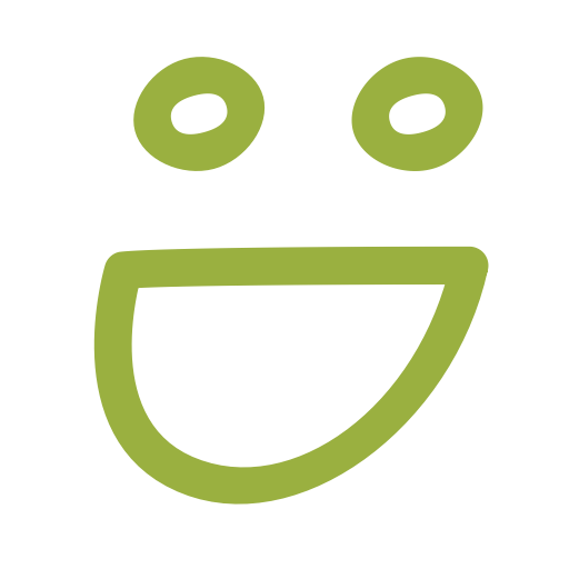 Smiley Glyph Icon