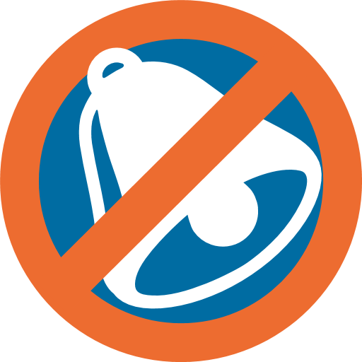 Bell With Cancellation Stroke Emoji For Facebook, Email Sms Id