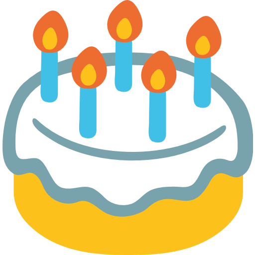 Birthday Cake Emoji For Facebook, Email Sms Id Emoji