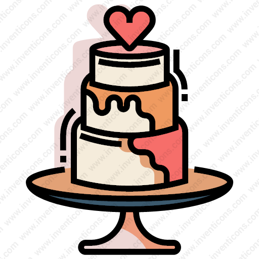 Download Wedding,cake Icon Inventicons
