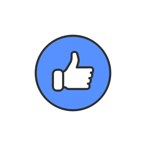 Facebook Like Icon Transparent Png Clipart Free Download