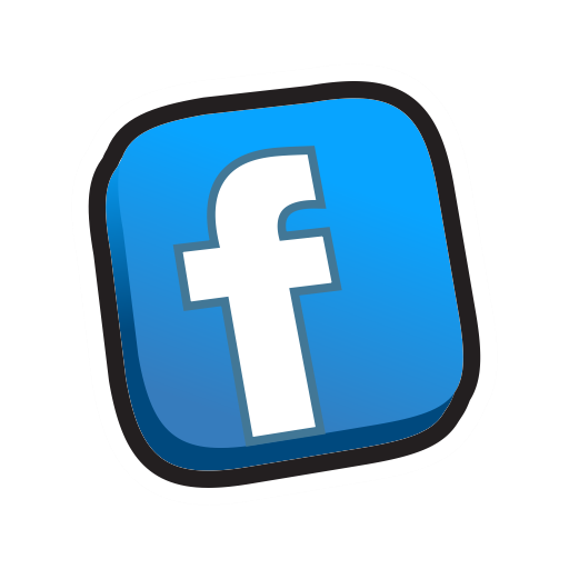 Social Media Facebook Black Icon