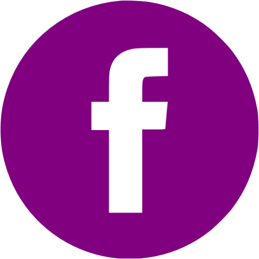 Purple Facebook Icon