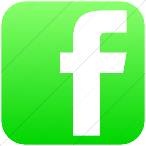 Simple Ios Neon Green Gradient Social Media Facebook