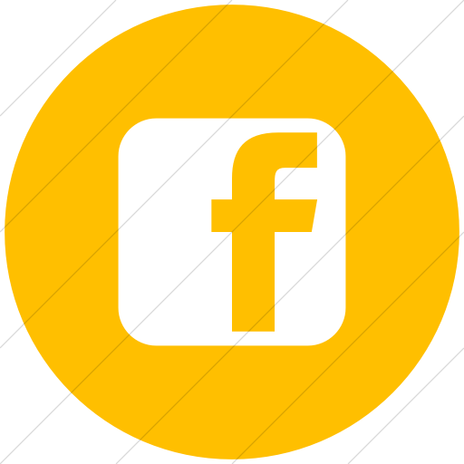 Yellow Facebook Icon
