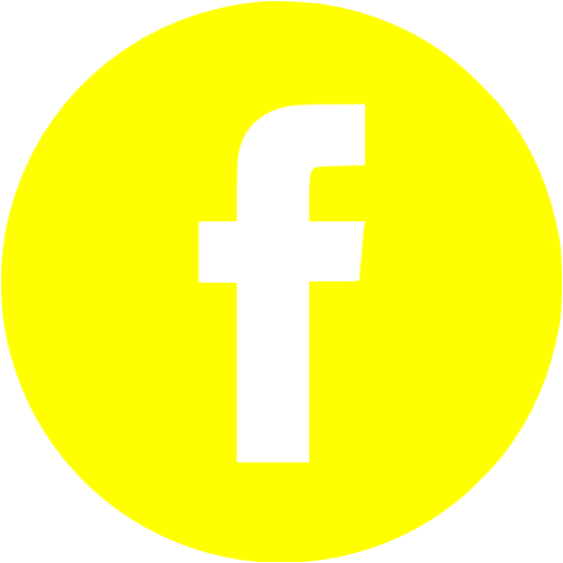 Yellow Facebook Icon