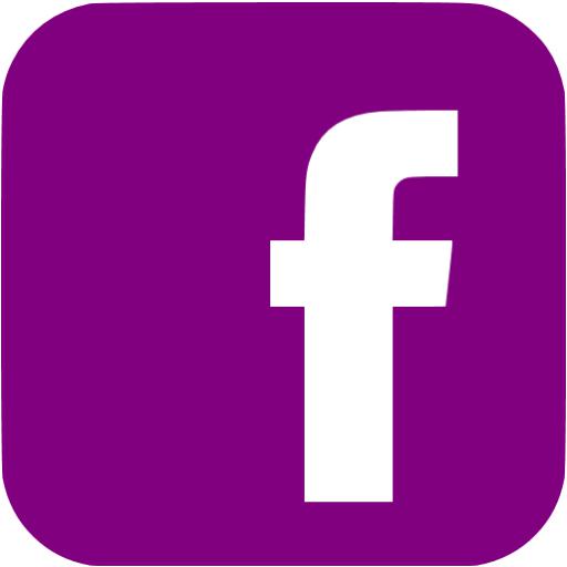 Purple Facebook Icon
