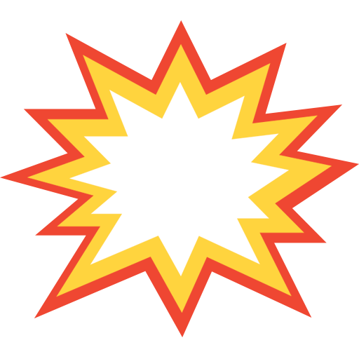 Collision Symbol Emoji For Facebook, Email Sms Id