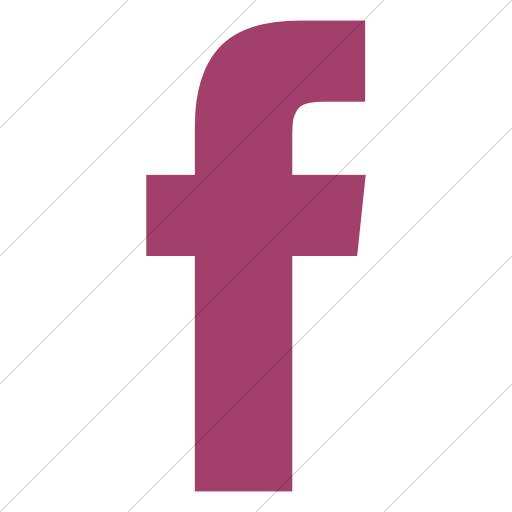 Simple Pink Bootstrap Font Awesome Brands Facebook Icon