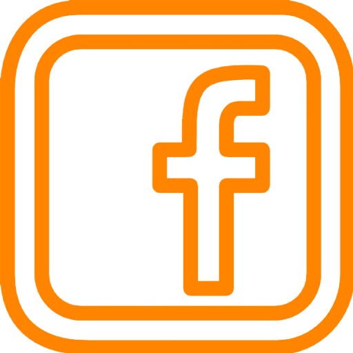 Red And Black Facebook Icon