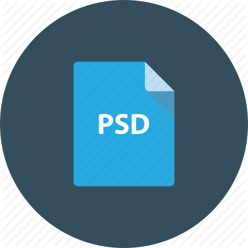 Document, Download, Extension, File, Photoshop, Icon