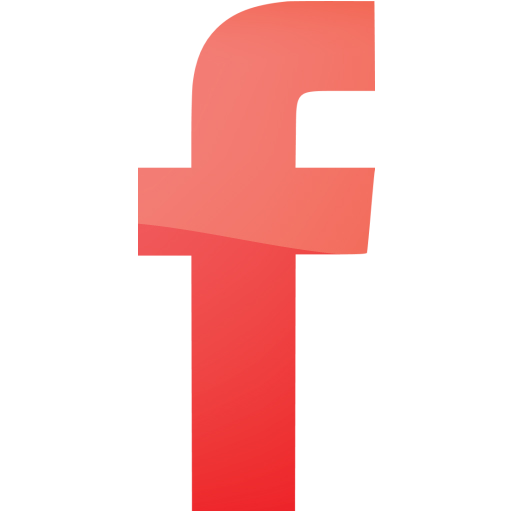 Web Red Facebook Icon