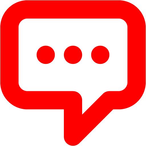 Red Message Icon