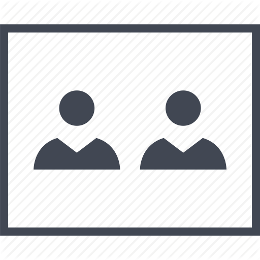 Facebook, Page, Person, Profile, User, Web, Wireframe Icon