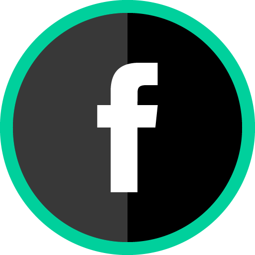 Free Facebook Green Round Social Media Icon