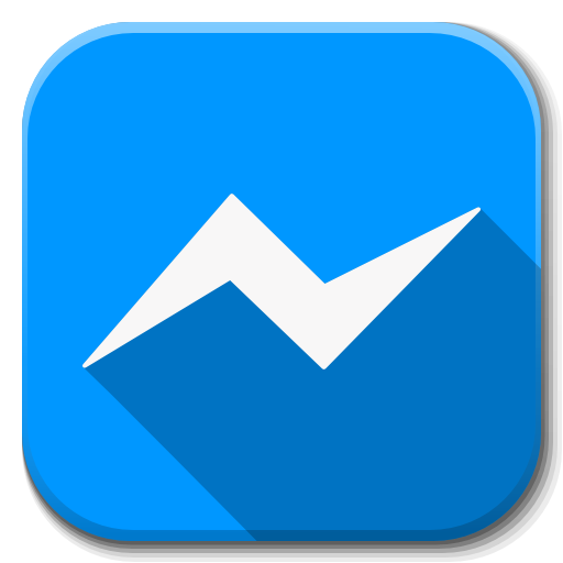Apps Facebook Messenger Icon Flatwoken Iconset Alecive