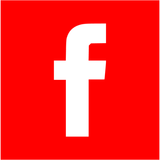 Red Facebook Icon