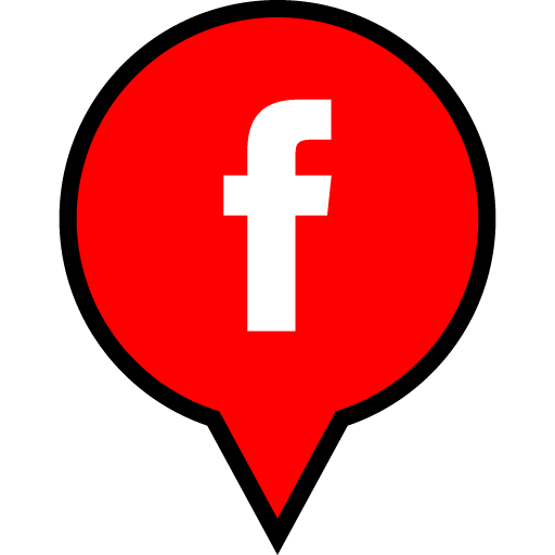 Facebook Free Red Filled Social Media Pn Designed