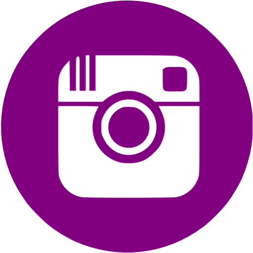 Facebook Twitter Instagrams Purple Logo Png Images