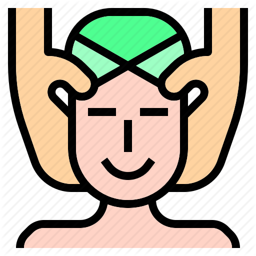 Face, Facial, Massage, Masseuse, Relax, Spa, Therapy Icon