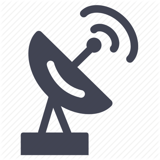 Communication, Facilities, Room, Satellite, Television Icon