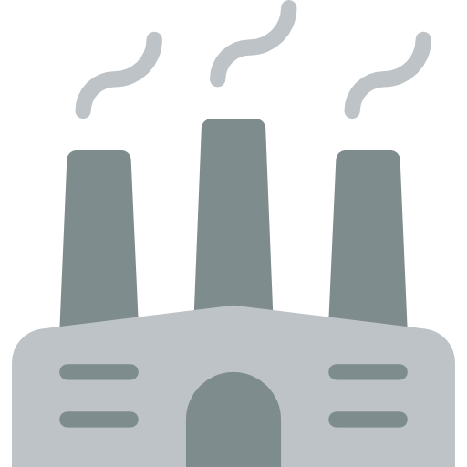 Factory Icon Ecology Smashicons