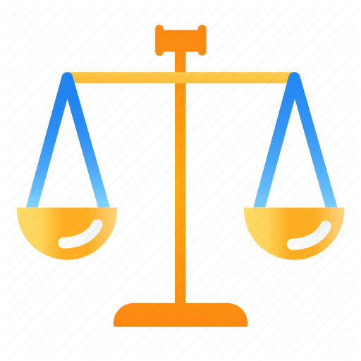 Fair, Hammer, Justice, Law Icon