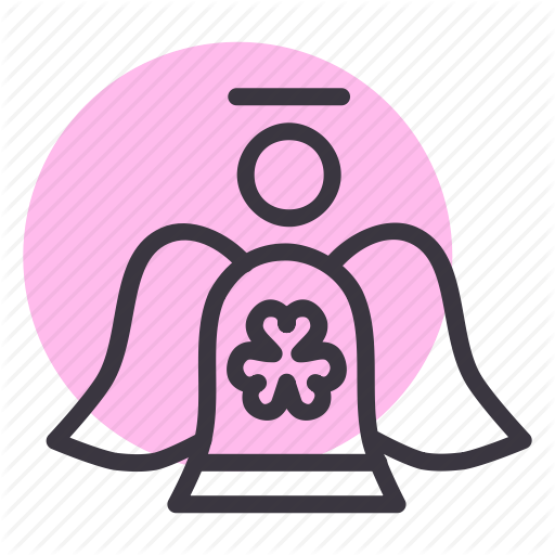 Angel, Day, Fairy, Holy, Patricks, Saint Icon