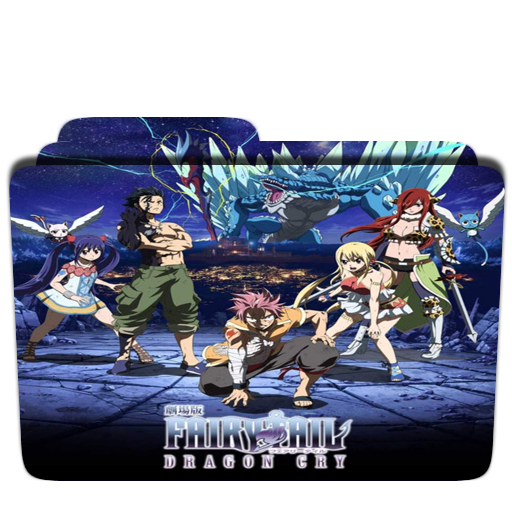 Icon Folder Fairy Tail Movie Dragon Cry