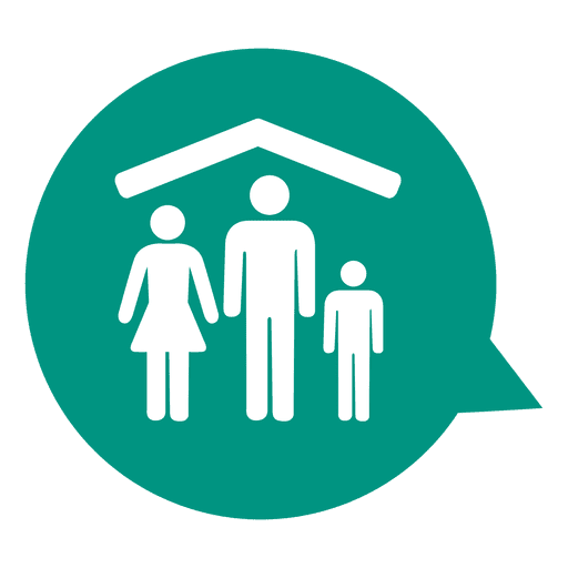 Family House Real Estate Icon