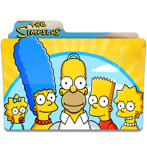 The Simpsons, Family, Happy, Folder, Folders Icon Free Of Simpsons