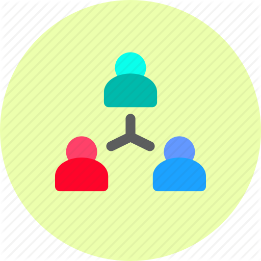 Company, Employees, Family, Tree Icon