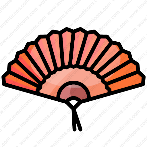 Download Asian Fan,cooling,fan,hand Fan Icon Inventicons