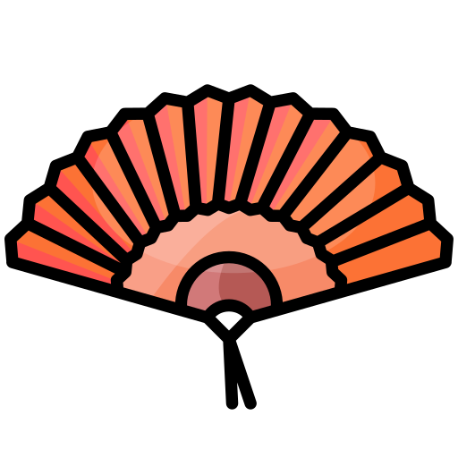 Asian, Fan, Cooling, Fan, Hand, Hand, Fan Icon Free Of Spring